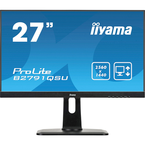 Iiyama ProLite B2791QSU LED-Monitor EEK G (A - G) 68.6 cm (27 Zoll) 2560 x 1440 Pixel 16:9 1 ms HDM