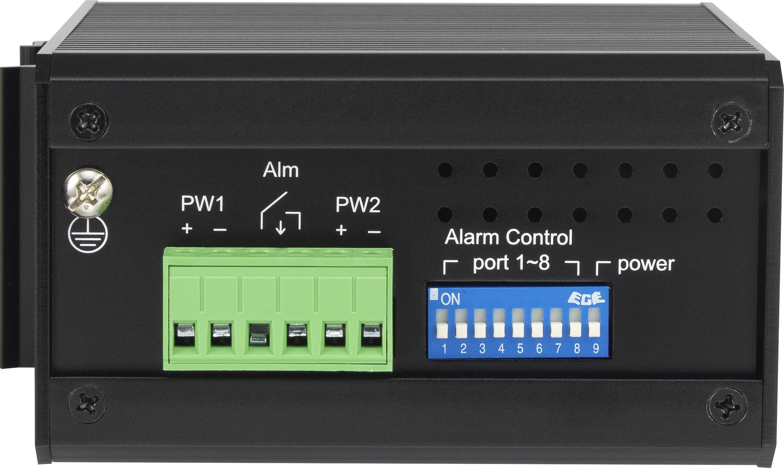 Renkforce FEH-620 Industrial Ethernet Switch 6+2 Port