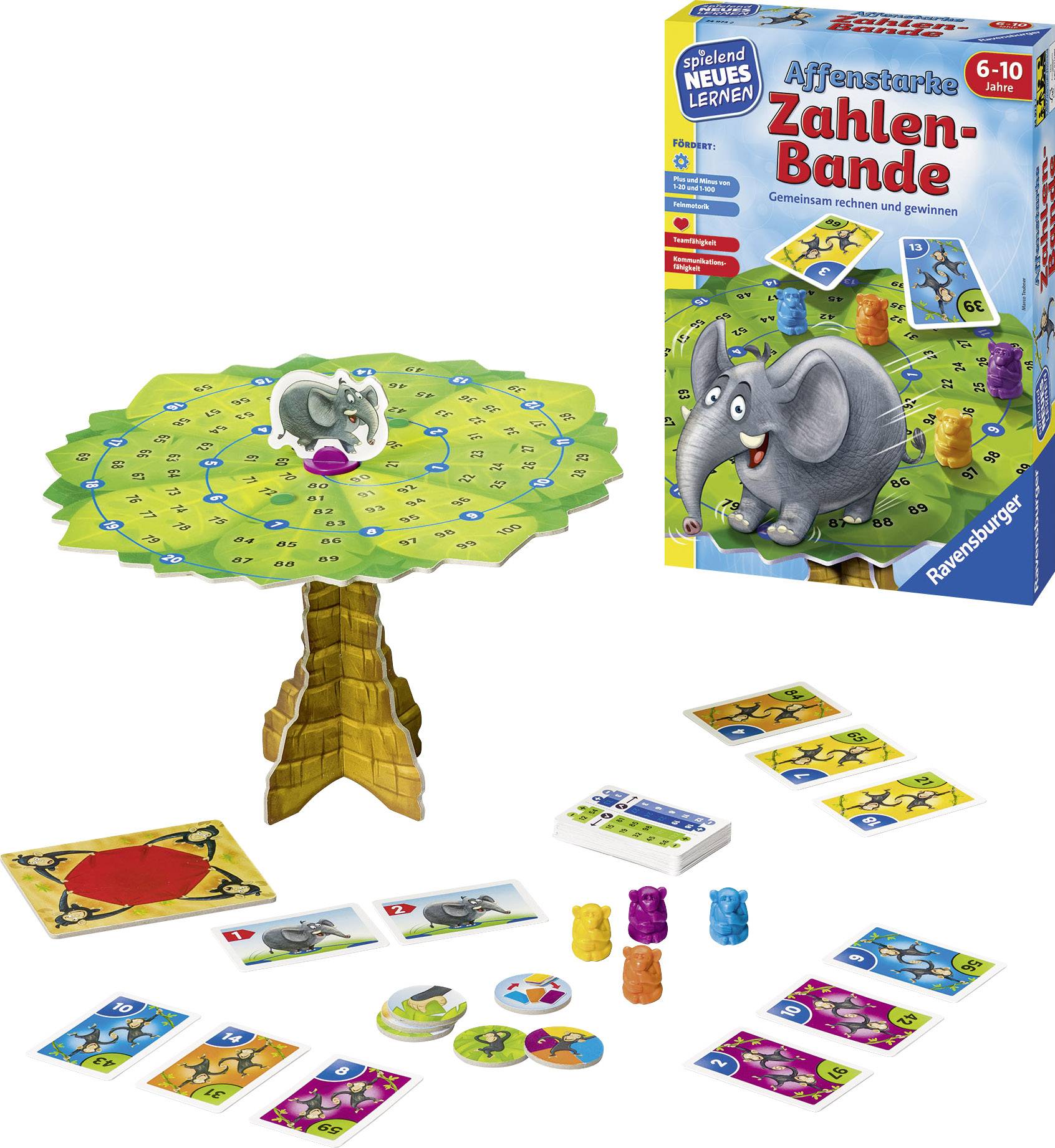 Ravensburger Affenstarke Zahlenbande