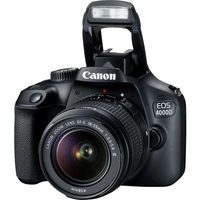 Canon EOS 4000D Kit 18-55mm III Digitale Spiegelreflexkamera EF-S 18-55mm IS II 18 Megapixel Schwarz Optischer Sucher, mit Canon EOS 4000D Kit 18-55mm III Digitale Spiegelreflexkamera EF-S 18-55mm IS II 18 Megapixel Schwarz Optischer Sucher, mit