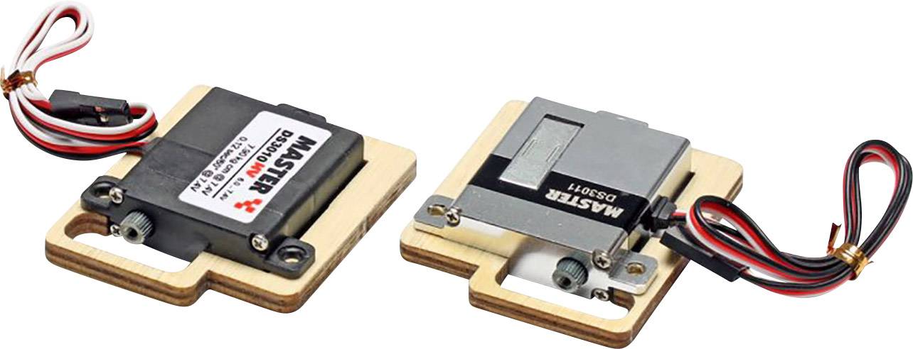 Master Modellbau Servohalterung (L x B x H) 30 x 36 x 4mm 1 Paar