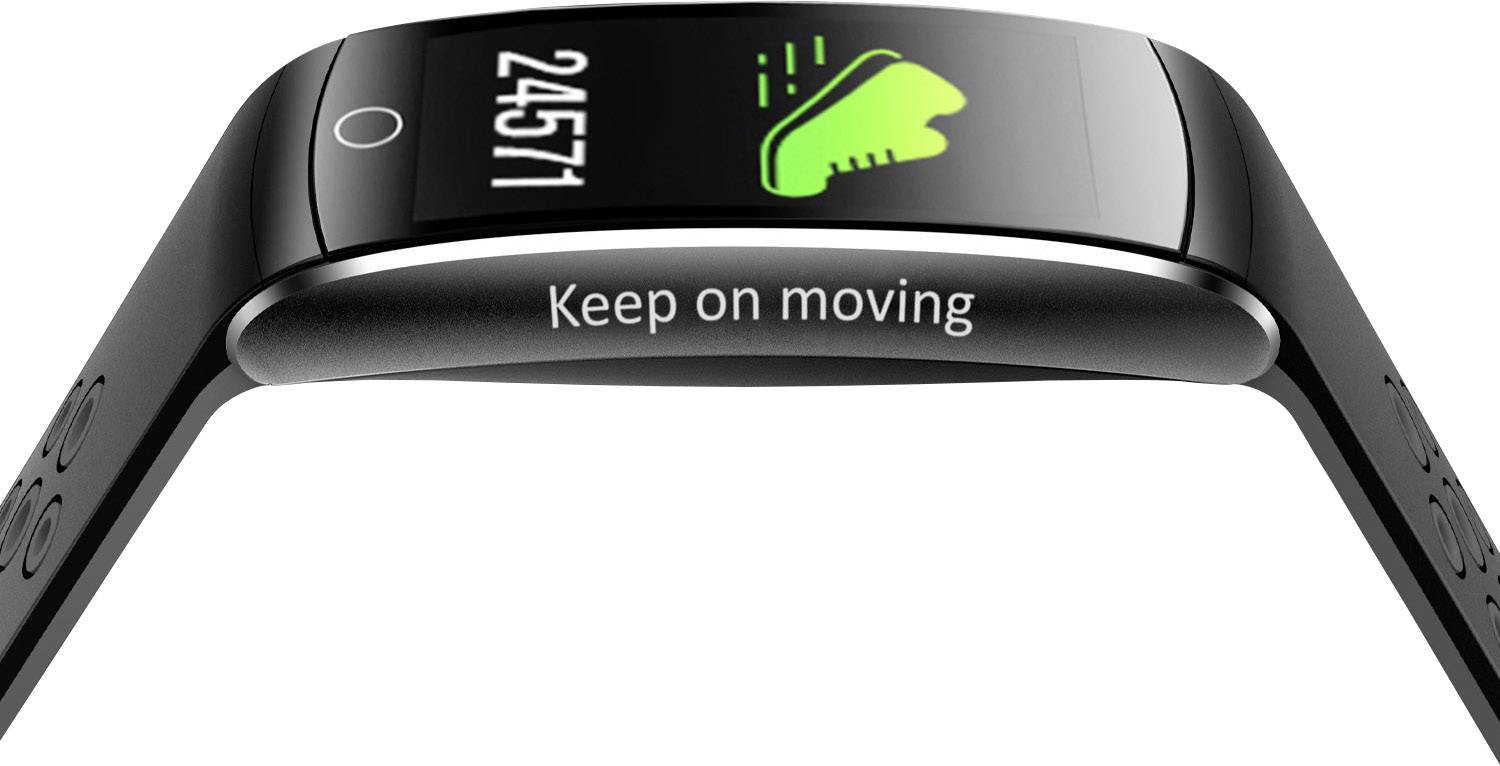 Denver BFH-14 Fitness-Tracker Schwarz, Grau