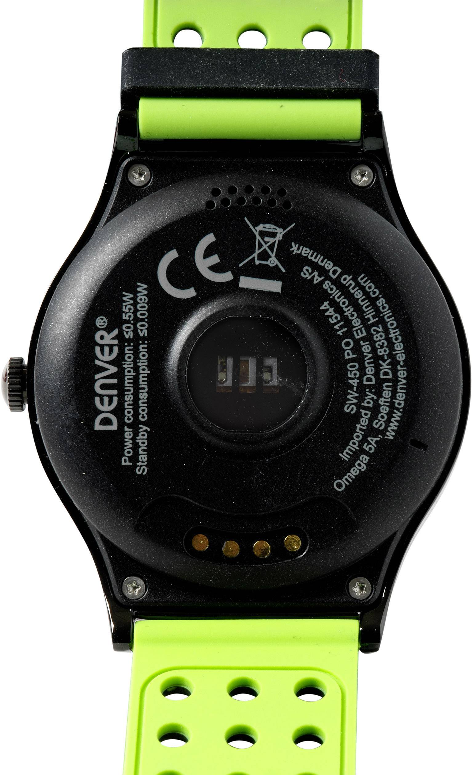 Denver Smartwatch Schwarz, Grün