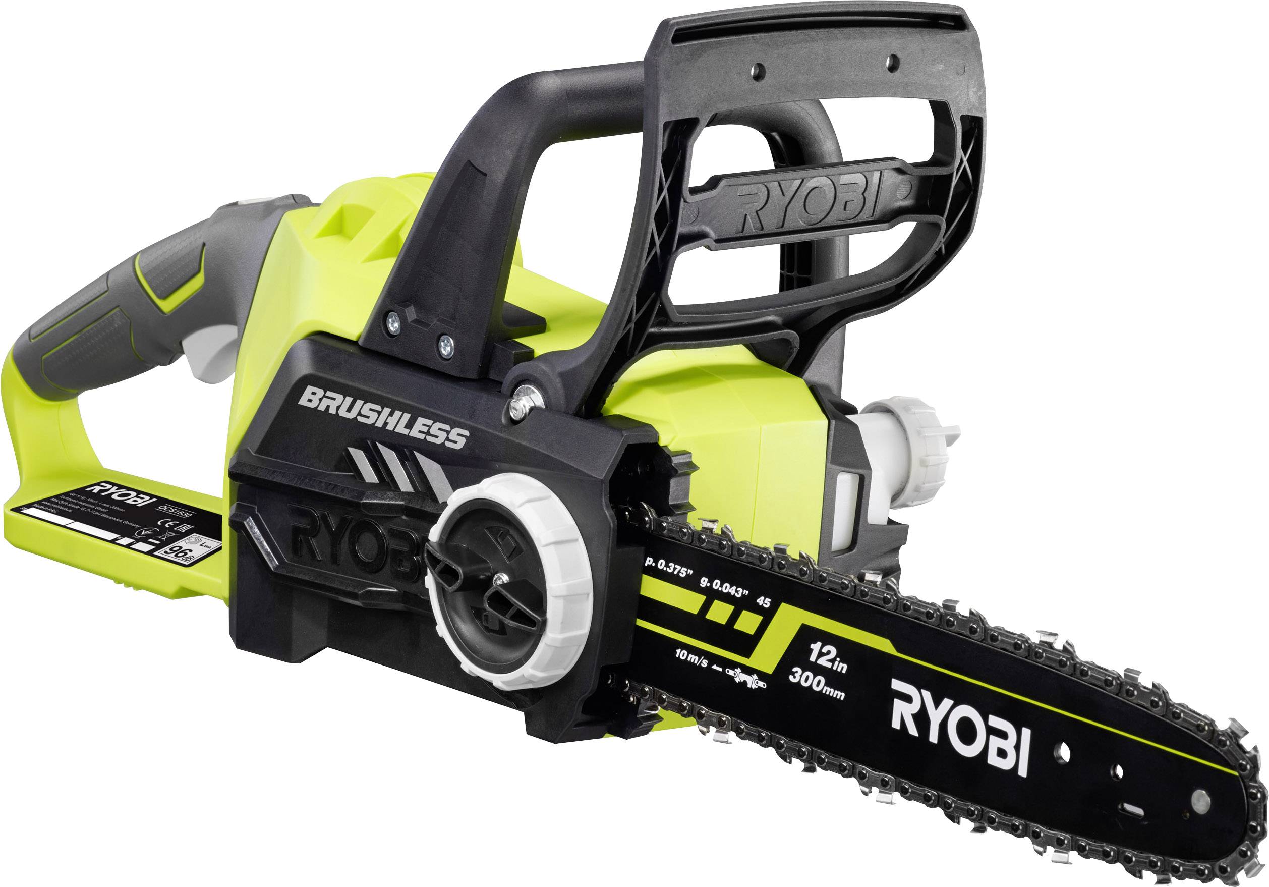 Ryobi OCS1830 Akku Kettensäge ohne Akku Schwertlänge 300 mm