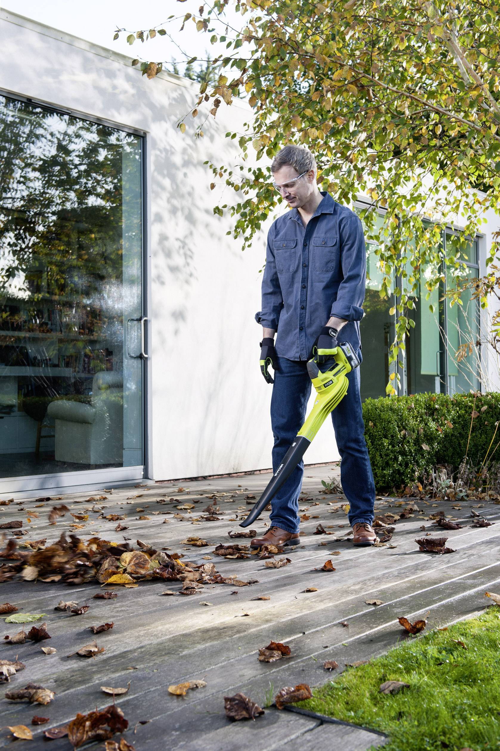 Ryobi 5133002663 OBL1820S Akku Laubbläser ohne Akku 18 V