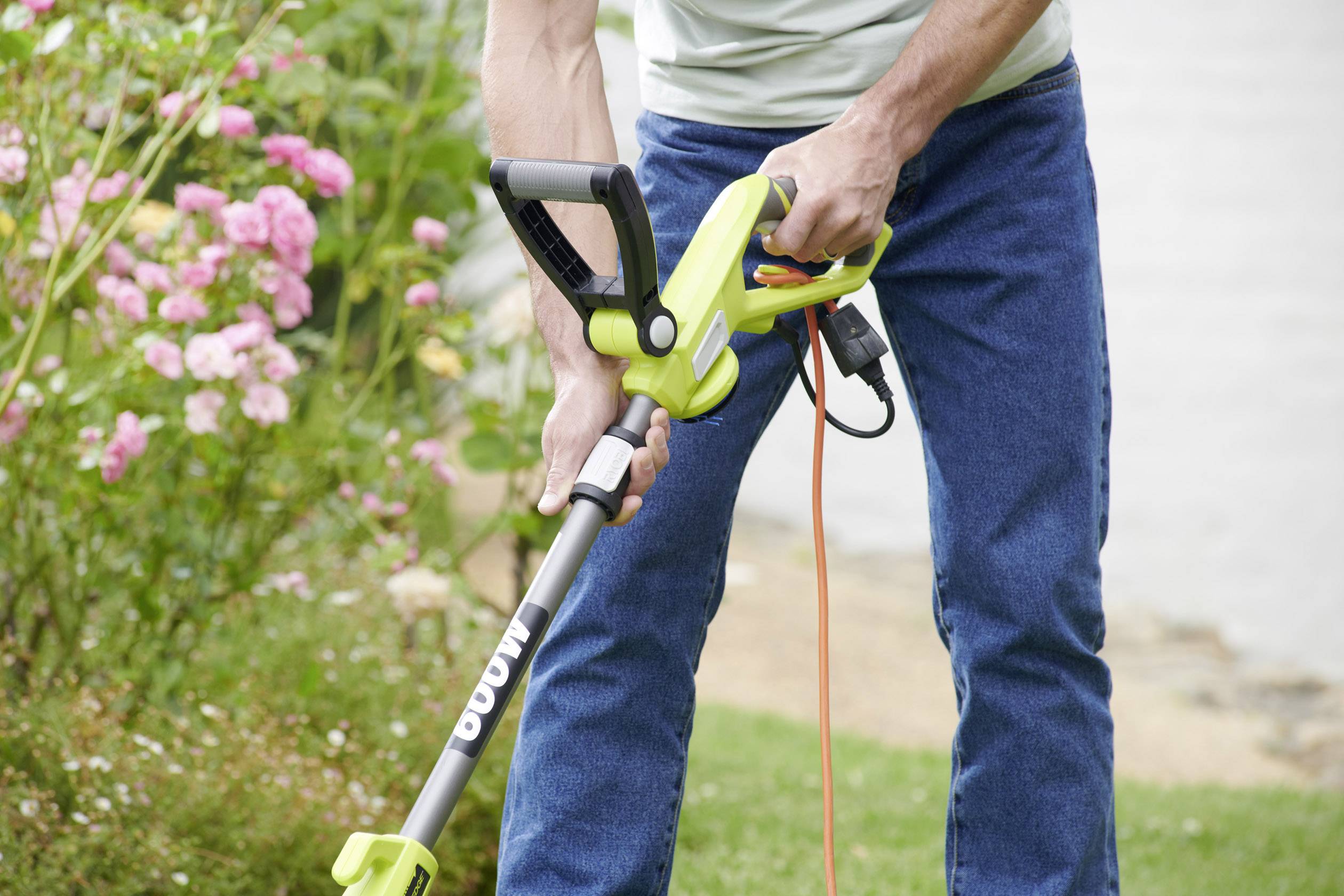 Ryobi RLT6130 Elektro Rasentrimmer Höhenverstellbarer Griff, mit Schutzbügel 230 V Schnittbreite (max.): 300 mm