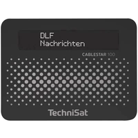 TechniSat Cablestar 100 Digital-Radio Empfangsteil Schwarz TechniSat Cablestar 100 Digital-Radio Empfangsteil Schwarz