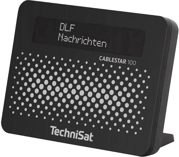 TechniSat Cablestar 100 Digital-Radio Empfangsteil Schwarz