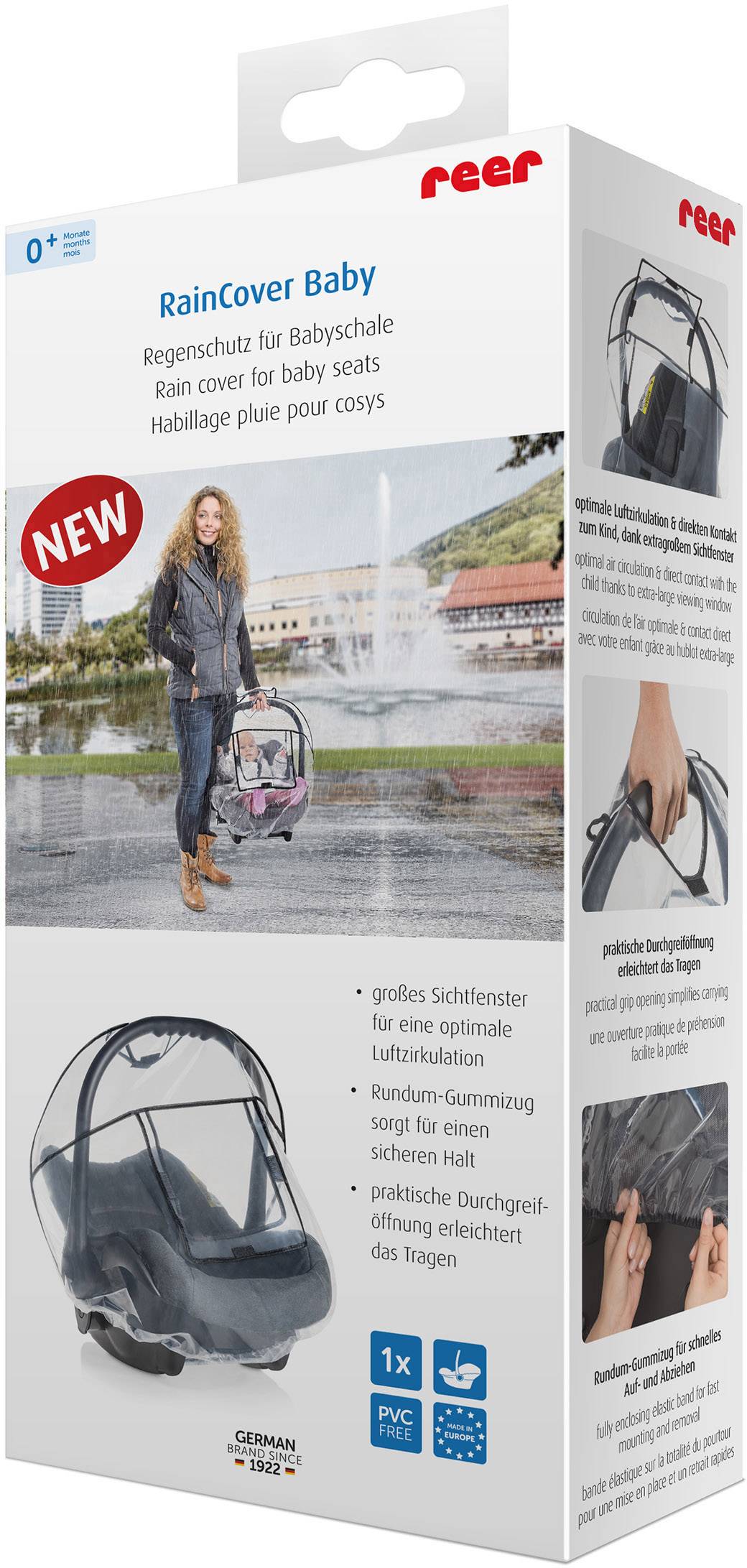 REER PEVA Regenschutz für Babyschale