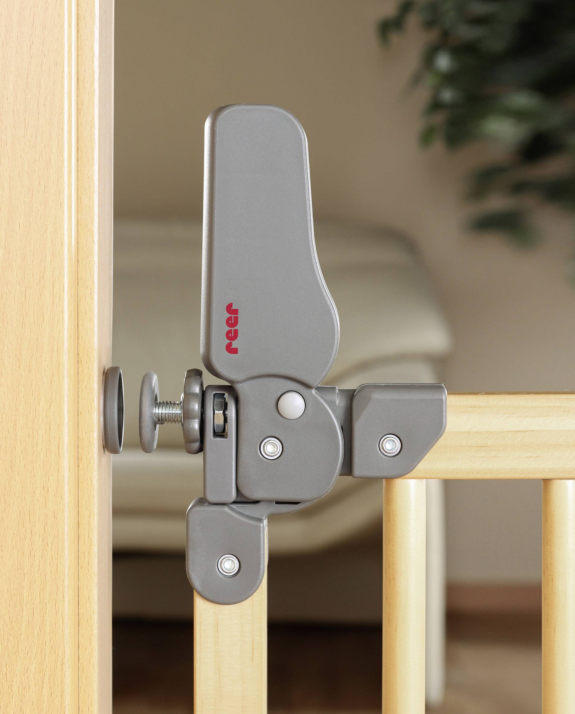 REER Basic 46221 Klemmgitter Natur, Dunkelgrau