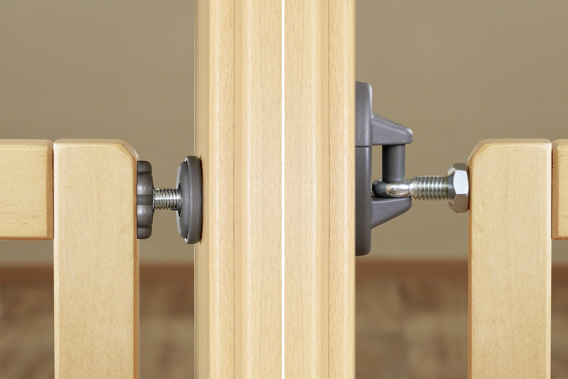 REER Basic 46221 Klemmgitter Natur, Dunkelgrau