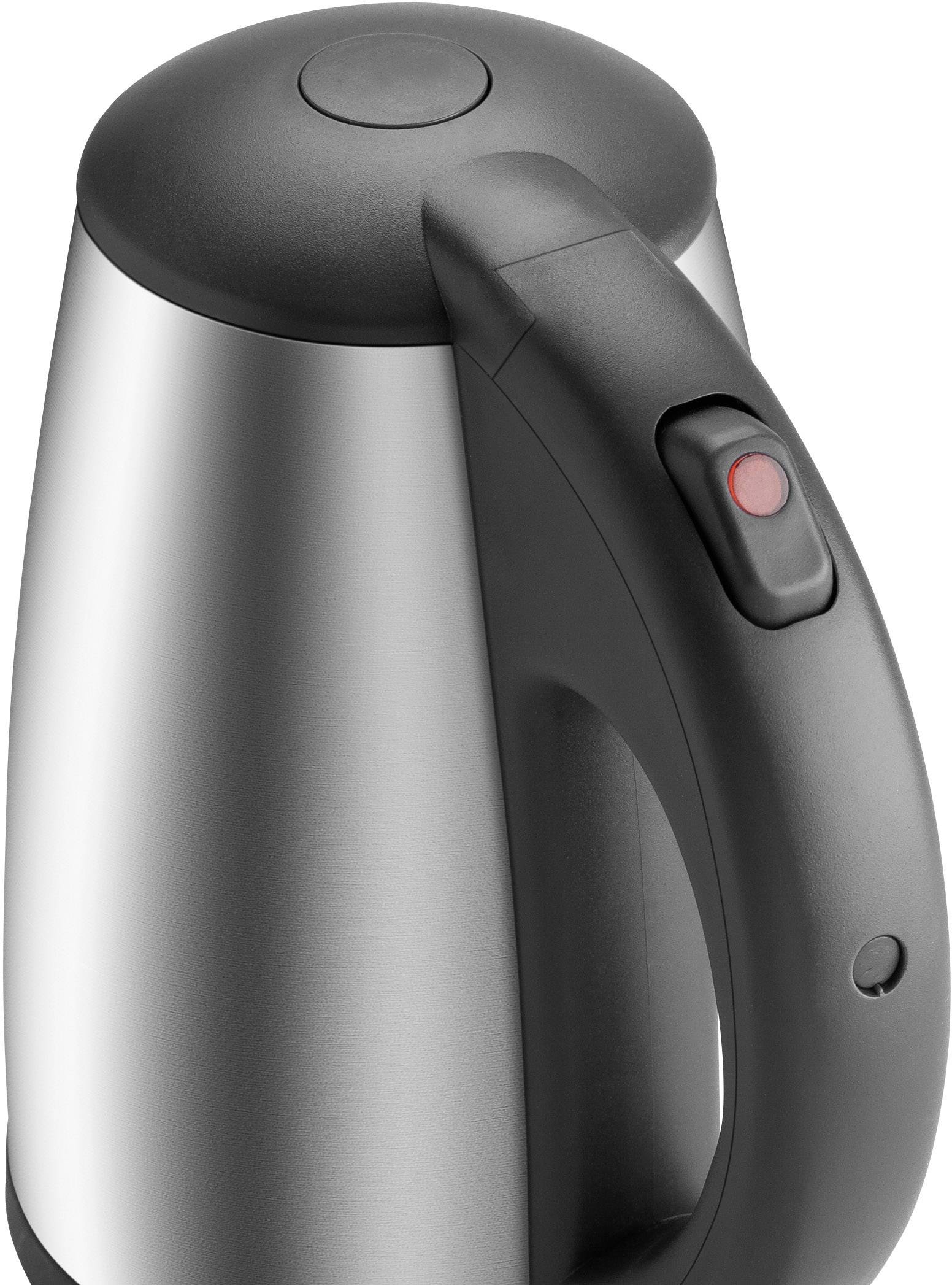 REER  Wasserkocher schnurlos Silber, Anthrazit