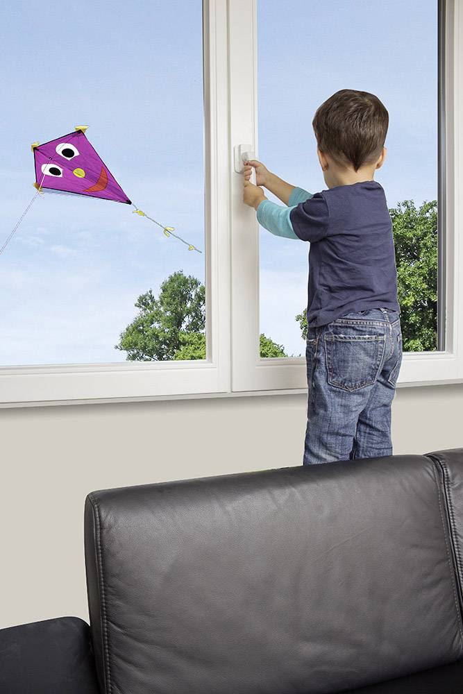 REER 70010 Fenster- und Türsicherung Weiß