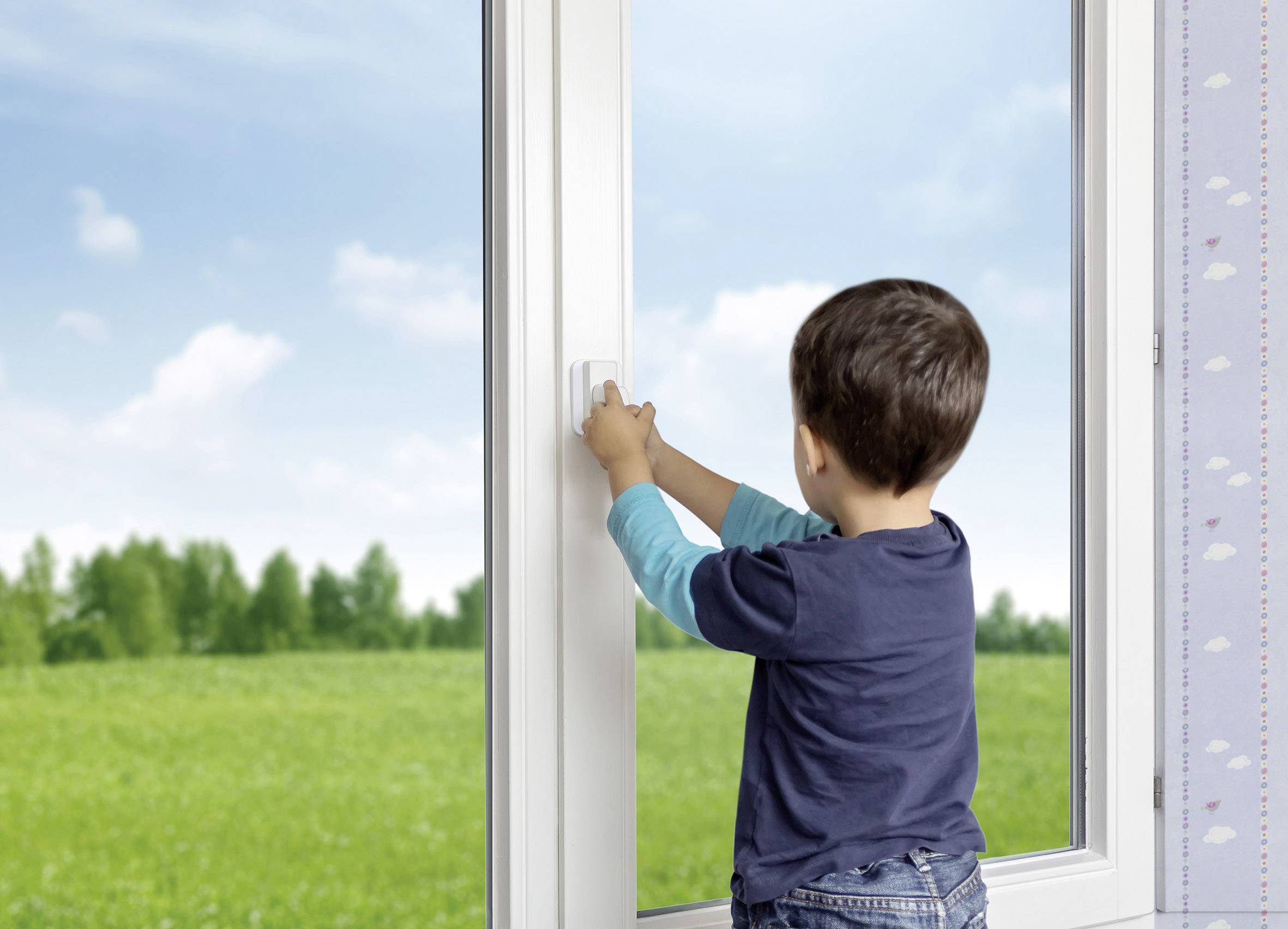 REER 70010 Fenster- und Türsicherung Weiß