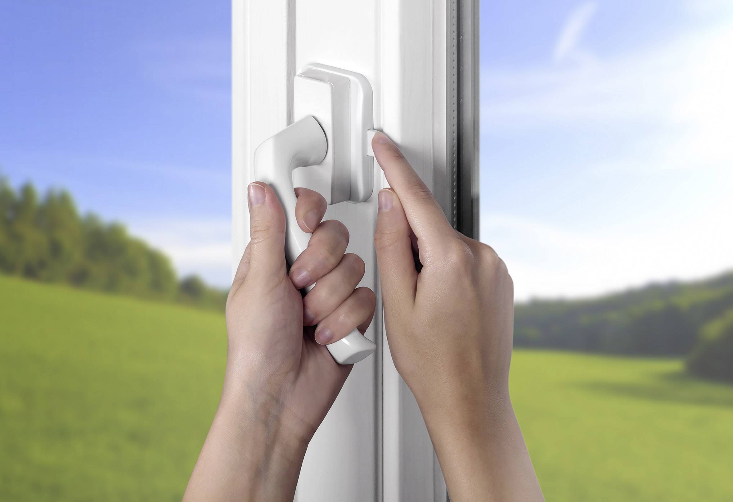 REER 70010 Fenster- und Türsicherung Weiß