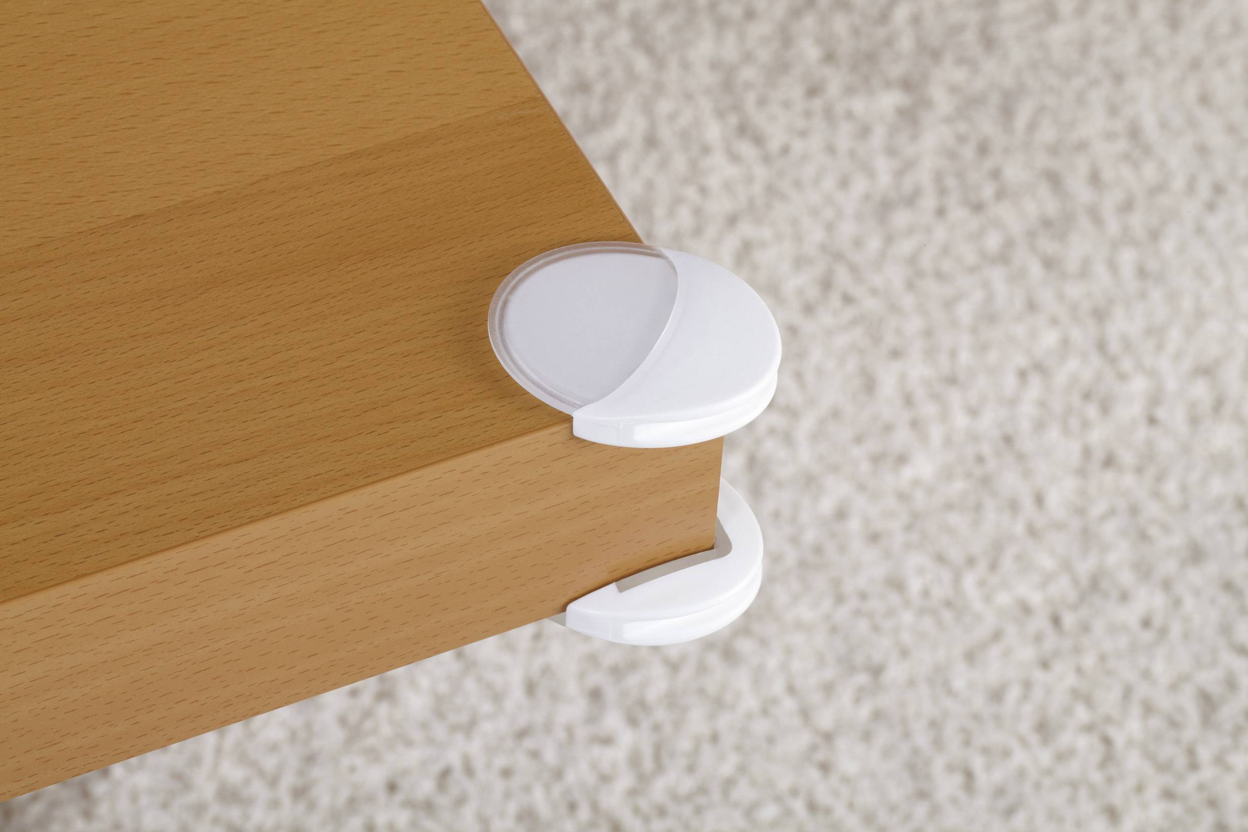 REER 82010 Eckschutz Weiß, Transparent