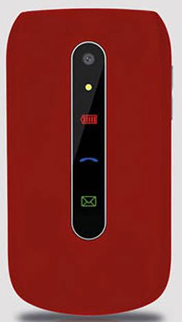 Beafon SL630 Senioren-Klapp-Handy Rot, Silber