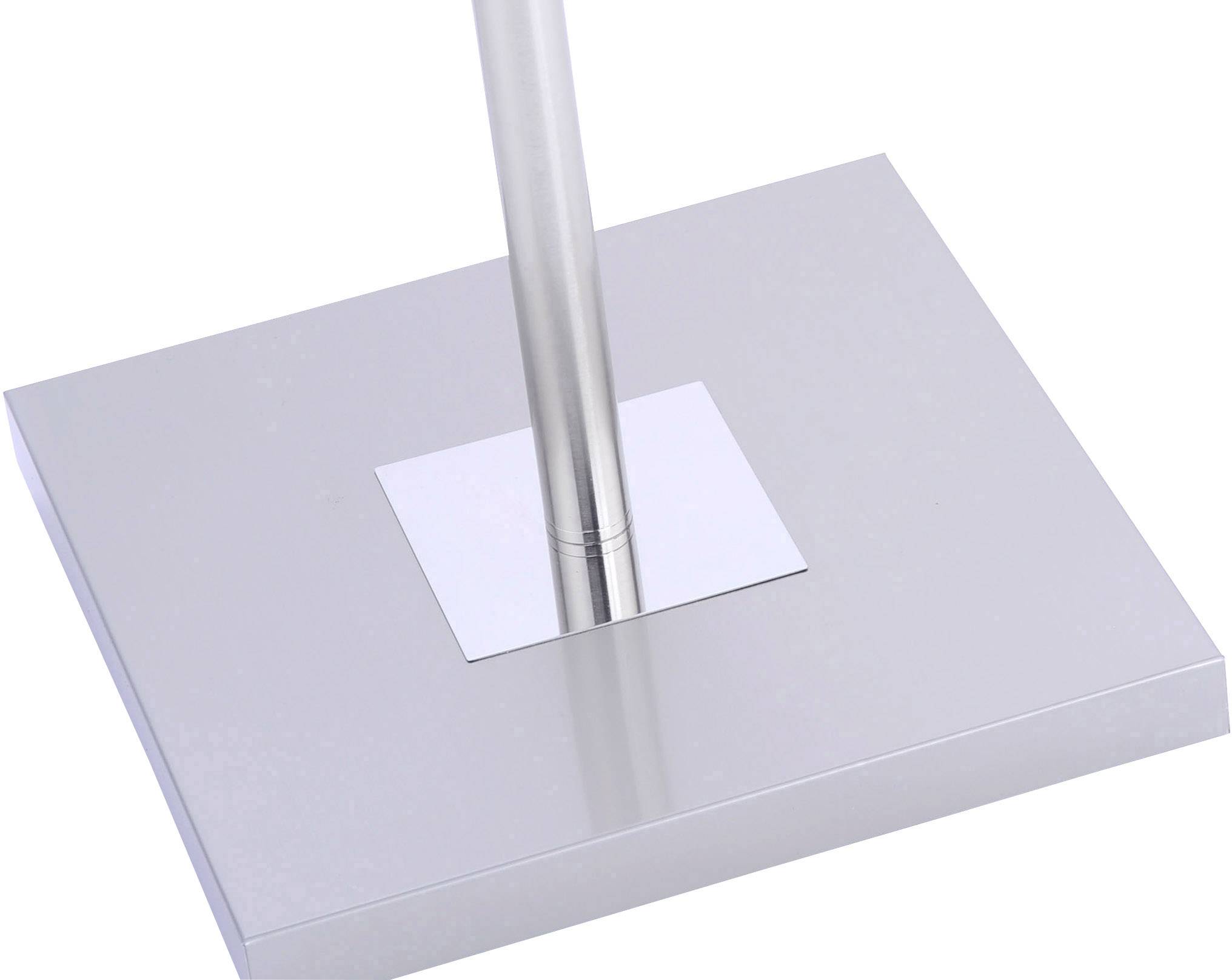 Just Light Ruben LED-Deckenfluter mit Leselampe LED 22 W Stahl