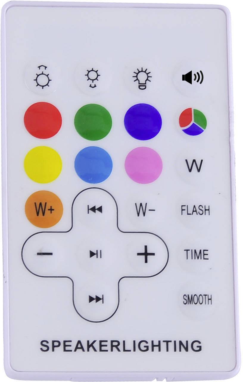 LeuchtenDirekt 19872-16 Peer LED-Poolleuchte mit Lautsprecher LED LED fest eingebaut 2.5W Weiß