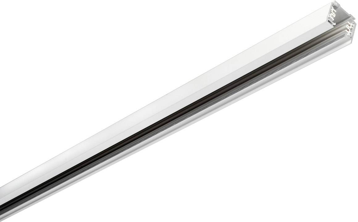 Eutrac 1001511 Hochvolt-Schienensystem-Komponente Stromschiene 3-Phasen Stromschiene weiss 2m Verkehrsweiß