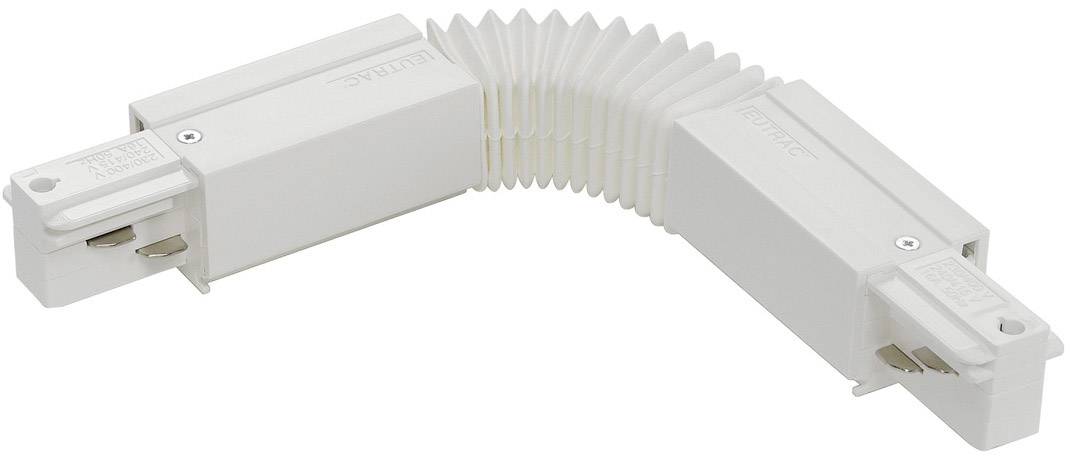 Eutrac 1001524 Hochvolt-Schienensystem-Komponente Flexverbinder Flex-Verbinder, weiss Verkehrsweiß
