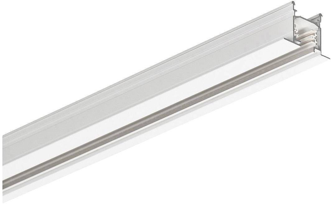Eutrac 1001531-2 Hochvolt-Schienensystem-Komponente Stromschiene 3-Phasen Einbauschiene weiss 2m Weiß