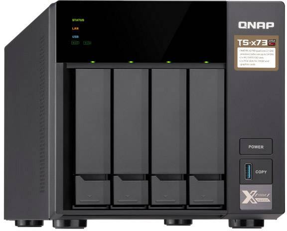 QNAP TS-473 NAS-Server Gehäuse  4 Bay 2x M.2 Steckplatz TS-473-4G