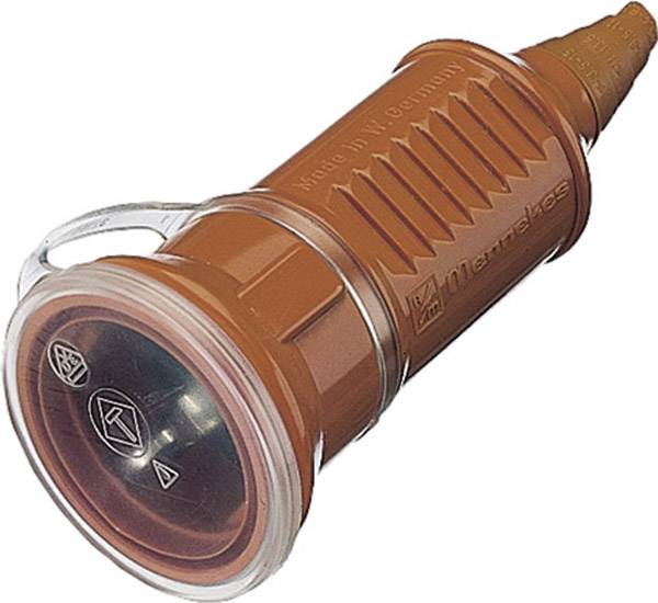 MENNEKES 10842 Schutzkontaktkupplung Kunststoff 230 V Orange IP44