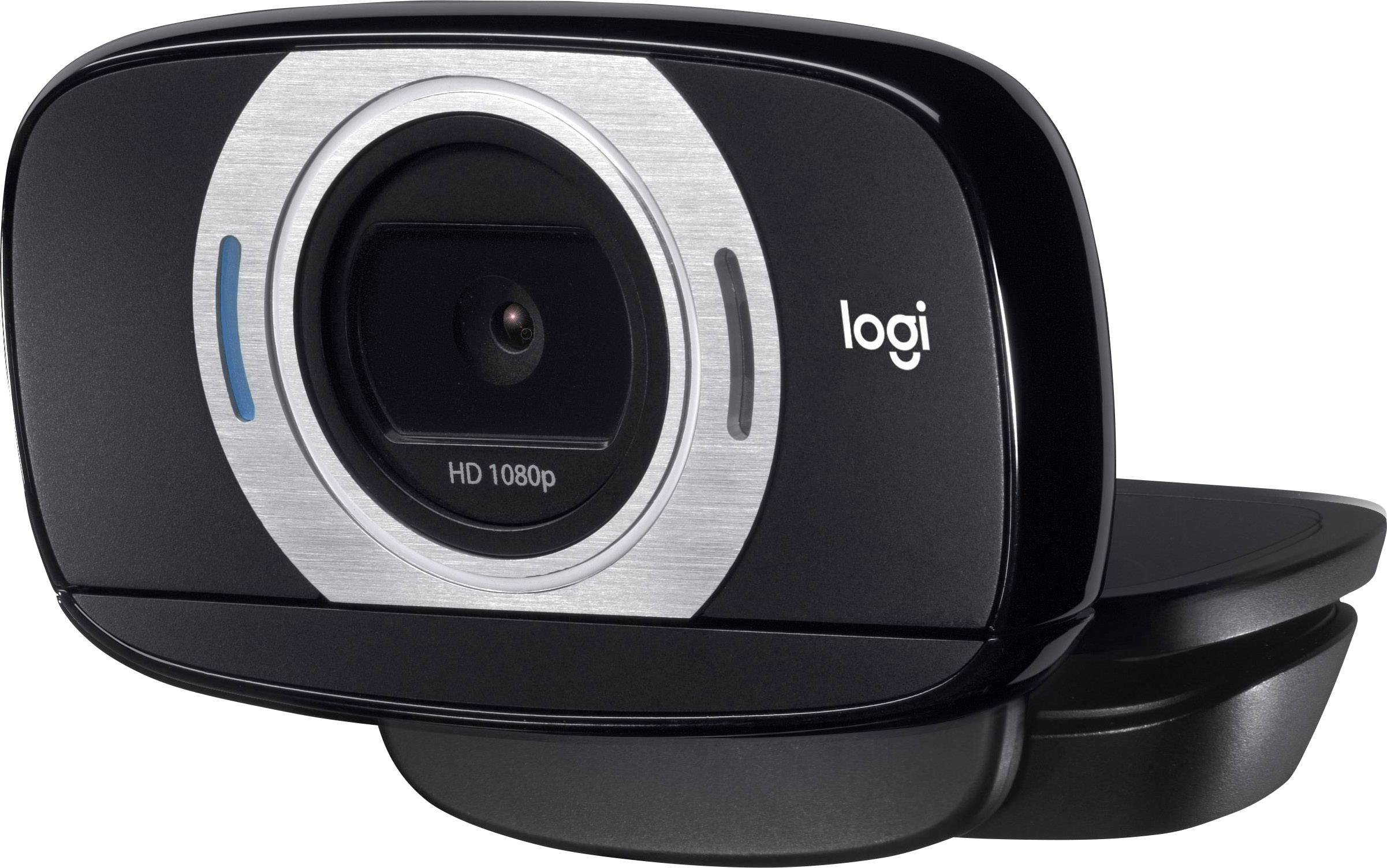 Logitech C615 Full HD-Webcam 1920 x 1080 Pixel Standfuß, Klemm-Halterung