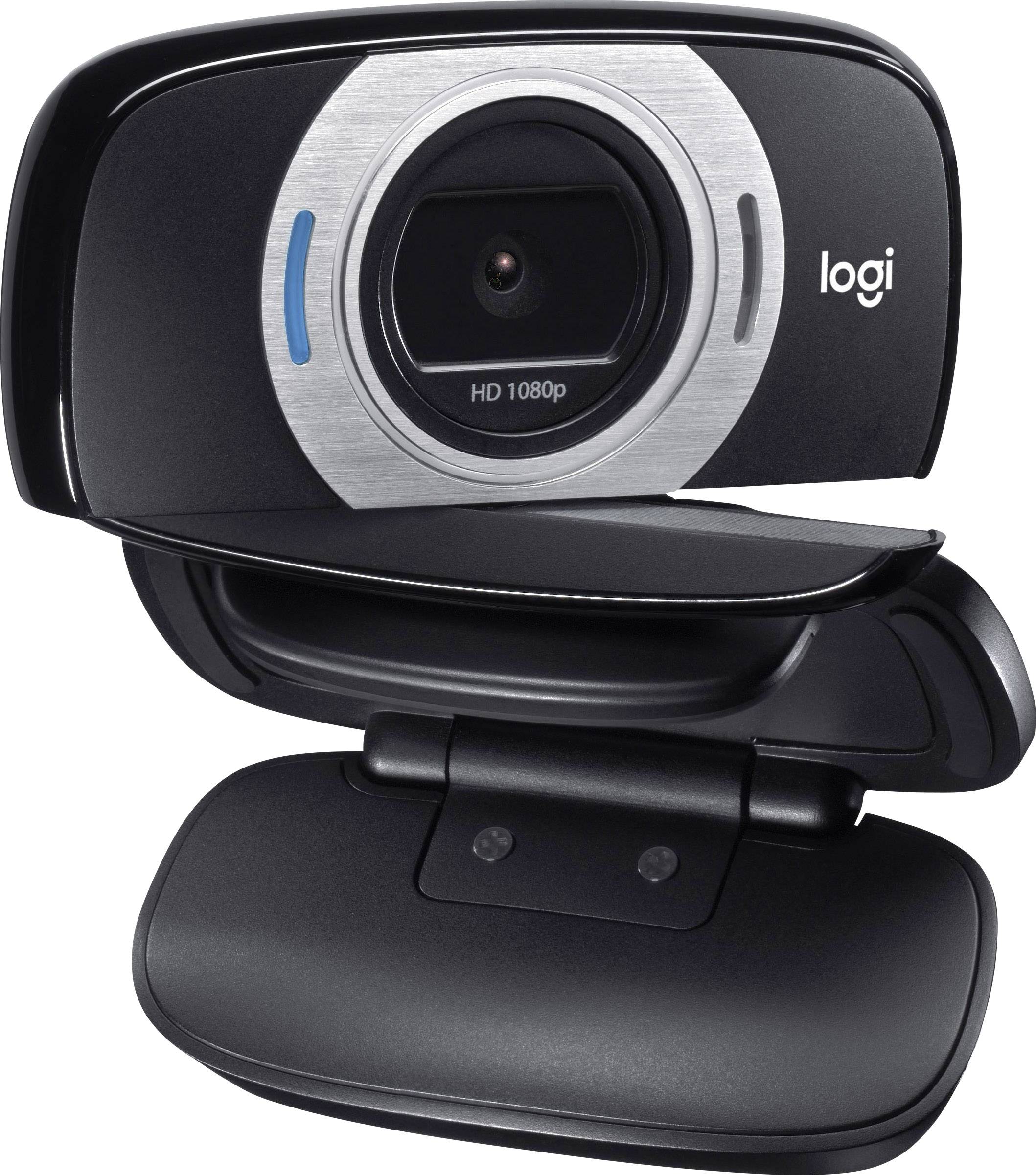 Logitech C615 Full HD-Webcam 1920 x 1080 Pixel Standfuß, Klemm-Halterung