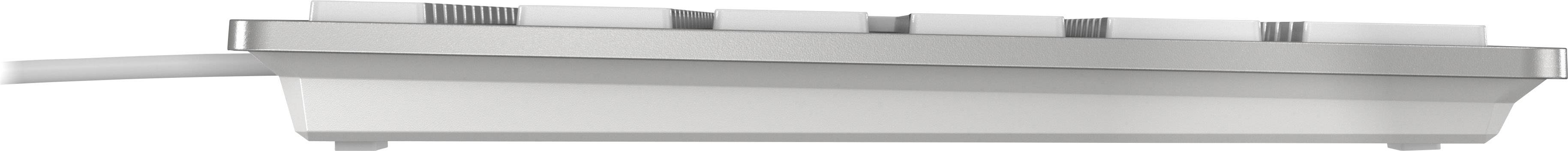 CHERRY KC6000 USB Tastatur Deutsch, QWERTZ Silber