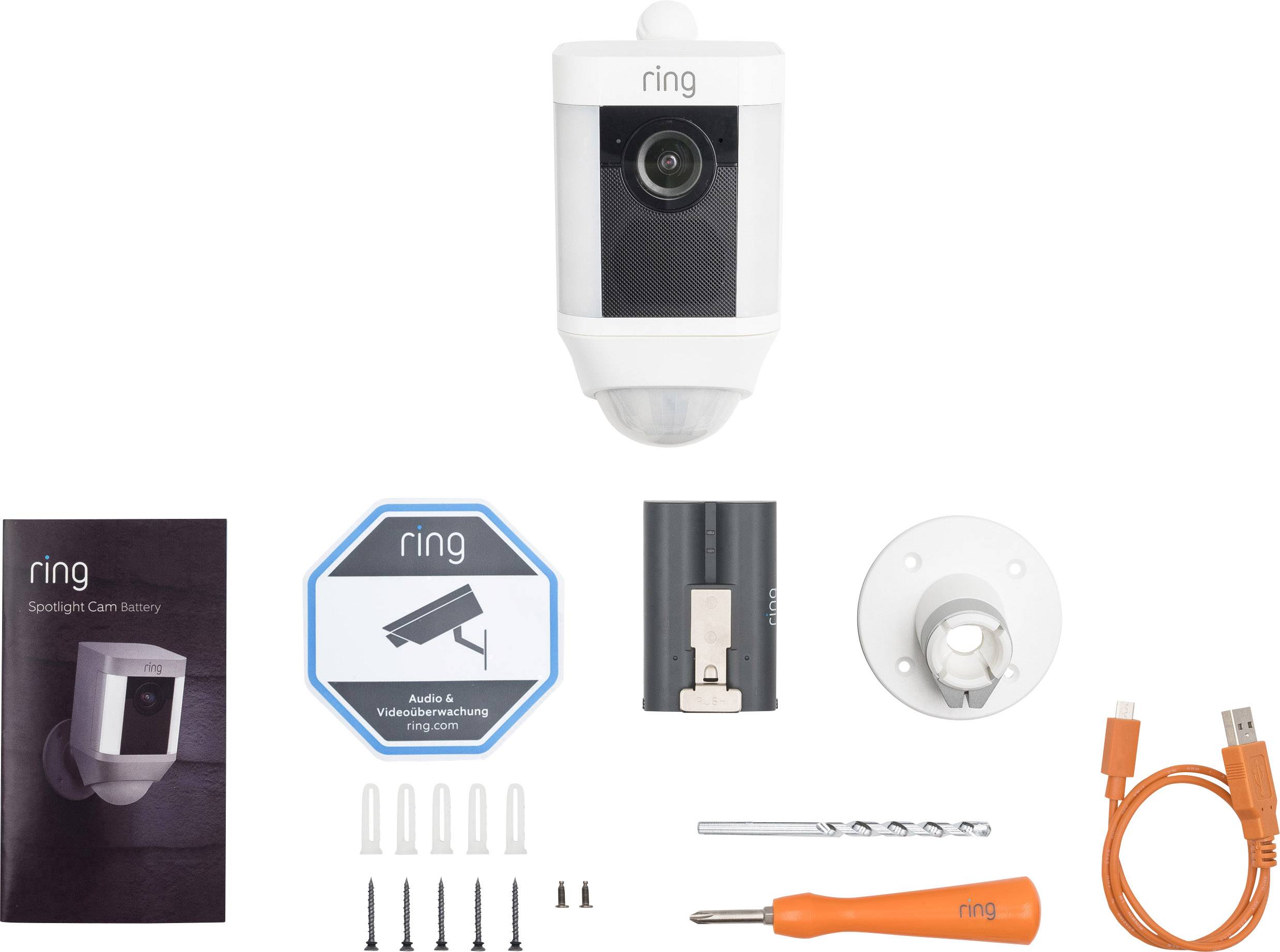 ring 8SB1S7-WEU0 WLAN IP Überwachungskamera 1920 x 1080 Pixel