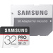 Carte microSDHC Samsung Pro Endurance 32 GB Class 10, UHS-I avec adaptateur SD, compatibilité vidéo 4K, adapté à des