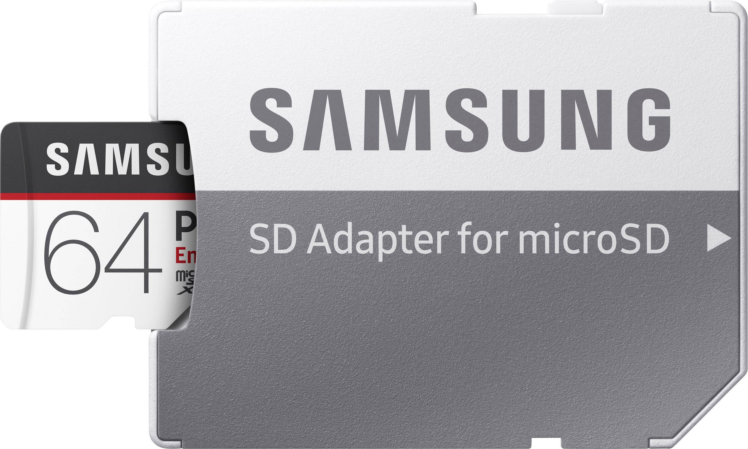 Samsung Pro Endurance microSDXC-Karte 64GB Class 10, UHS-I inkl. SD-Adapter, 4K-Videounterstützung