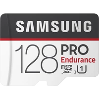 Samsung Pro Endurance microSDXC-Karte 128GB Class 10, UHS-I inkl. SD-Adapter, 4K-Videounterstützung Samsung Pro Endurance microSDXC-Karte 128GB Class 10, UHS-I inkl. SD-Adapter, 4K-Videounterstützung