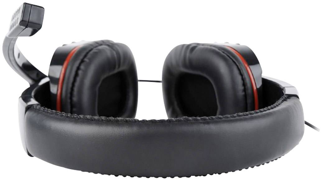 Gembird GHS-402 Over Ear Headset kabelgebunden Stereo Schwarz Lautstärkeregelung, Mikrofon-Stummschaltung Gaming