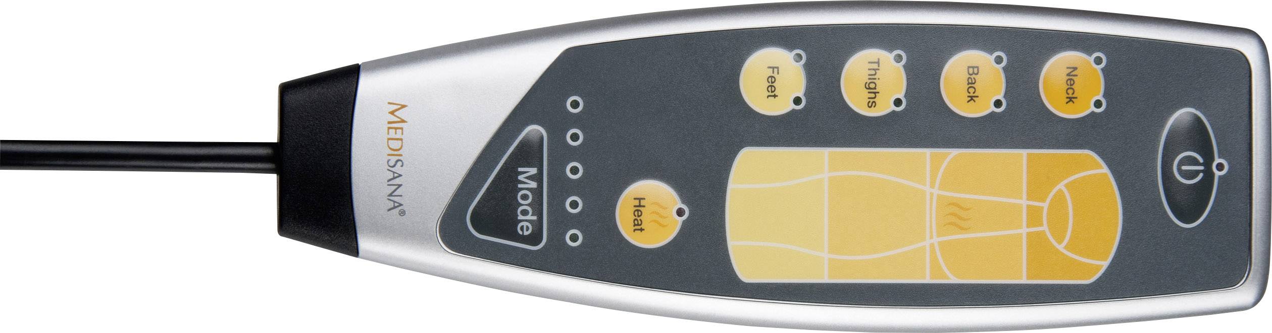Medisana MM 825 Massagematte 14.4W Grau, Orange