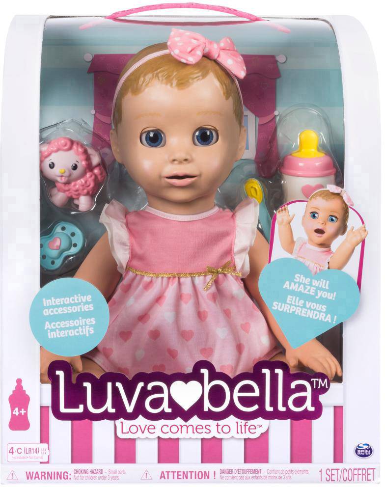 Spin Master Luvabella interaktive Babypuppe