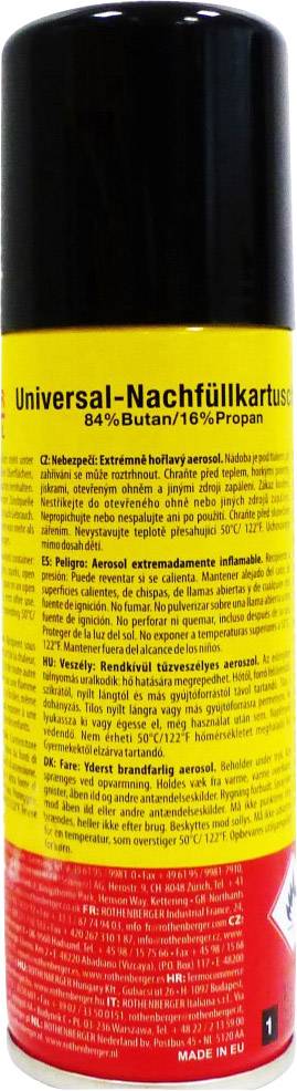 Rothenberger Industrial Gaskartusche 56 g 1 St.