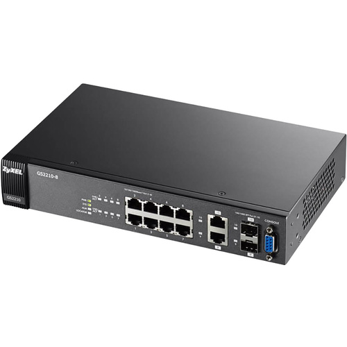 ZyXEL GS2210-8 Netzwerk Switch 8 + 2 Port