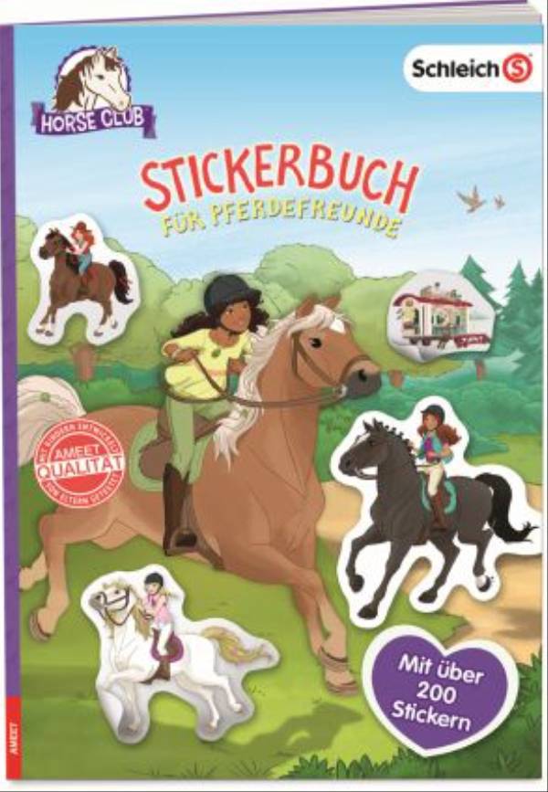 Vedes SCHLEICH Horse Club - Stickerbuch Pfer 80155