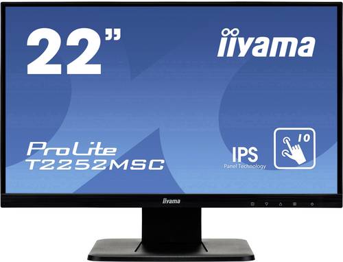 Iiyama ProLite T2252MSC Touchscreen-Monitor EEK: B (A+++ - D) 54.6cm (21.5 Zoll) 1920 x 1080 Pixel 1