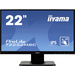 Iiyama ProLite T2252MSC Touchscreen-Monitor EEK: F (A - G) 54.6 cm (21.5 Zoll) 1920 x 1080 Pixel 16:9 7 ms VGA, HDMI®, DisplayPort IPS LED