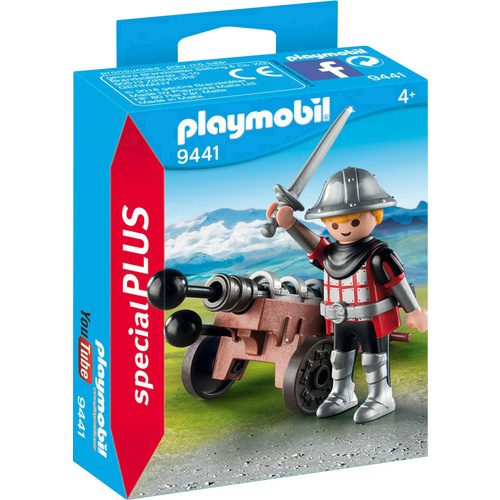 Playmobil Ritter mit Kanone