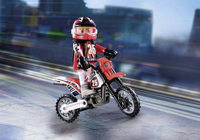 Playmobil Motocross-Fahrer