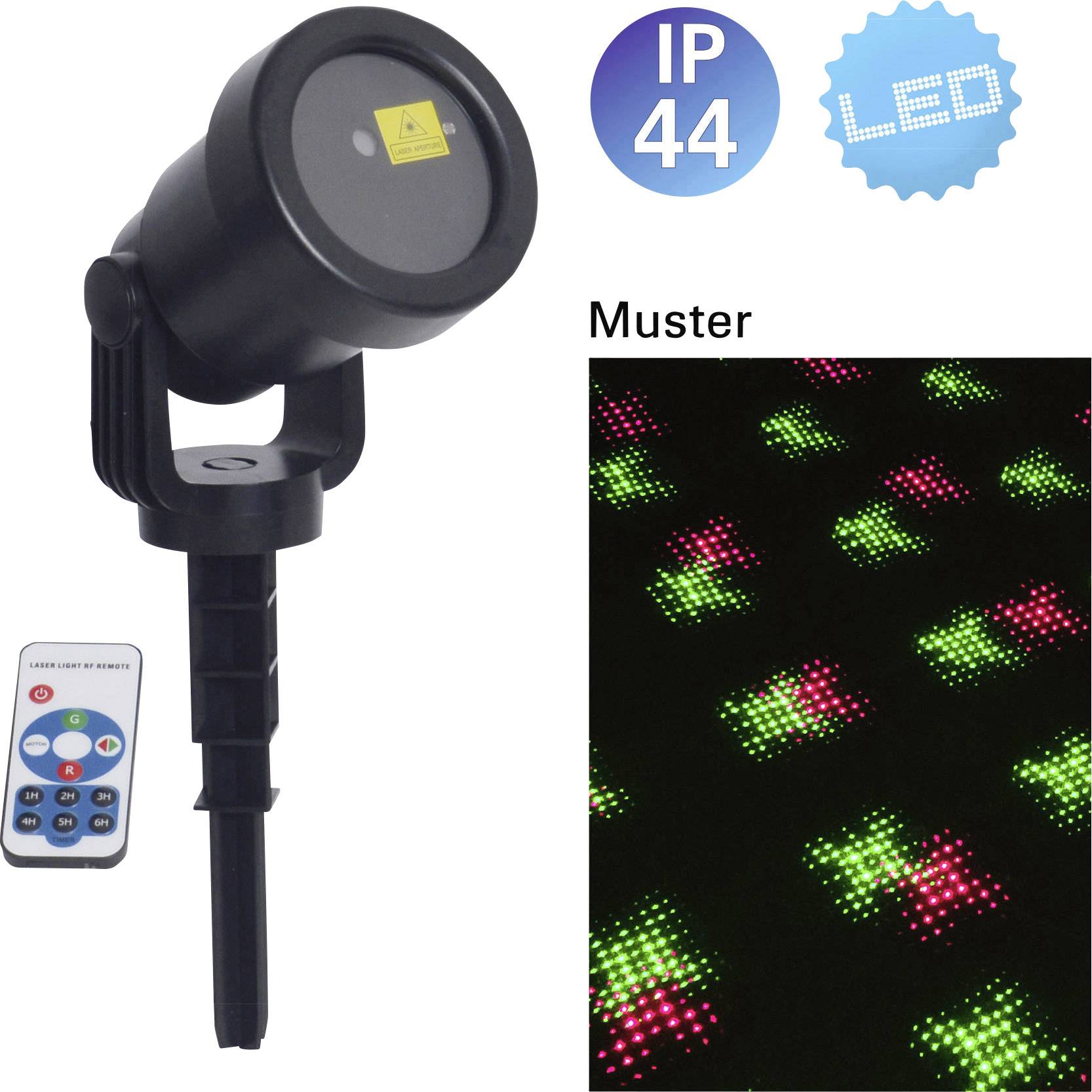 Näve 5200861 Gartenlaser Schwarz