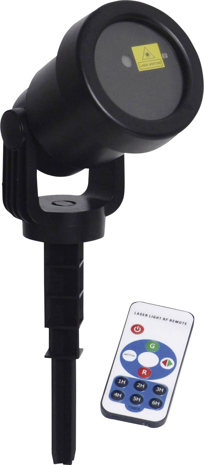 Näve 5200861 Gartenlaser Schwarz