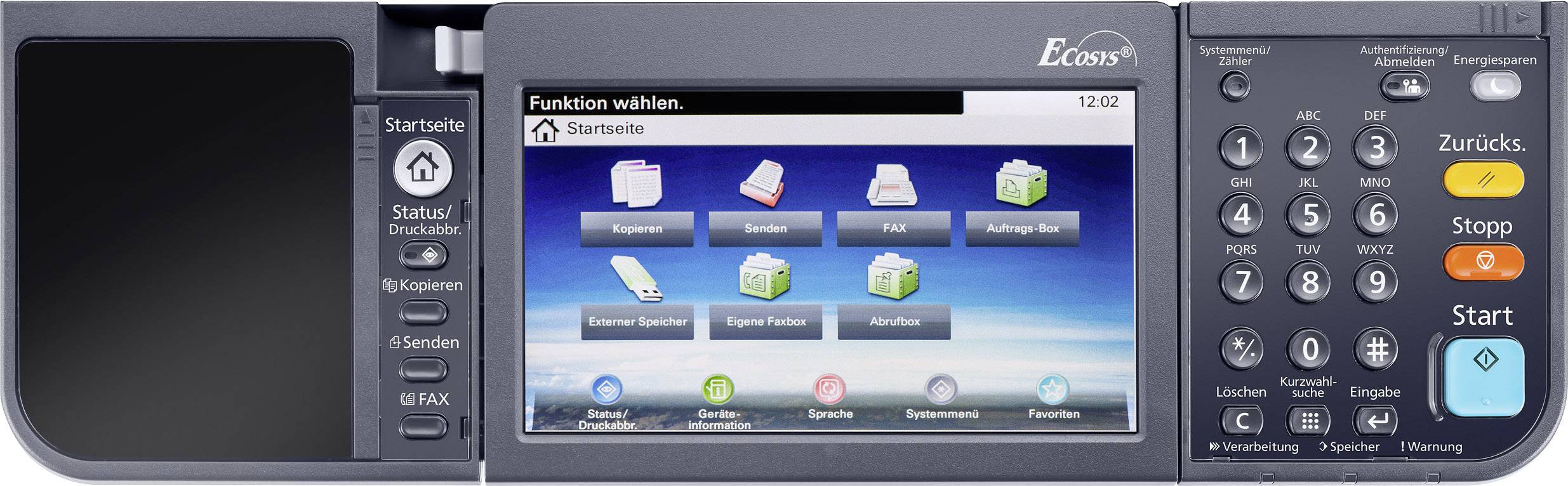 Kyocera ECOSYS M6630cidn Farblaser Multifunktionsdrucker A4 Drucker, Scanner, Kopierer, Fax LAN, Duplex, Duplex-ADF