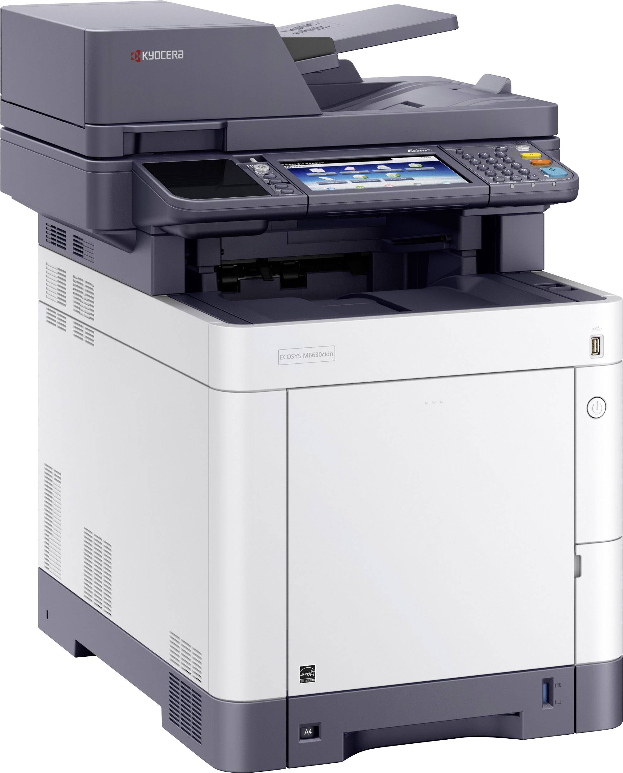 Kyocera ECOSYS M6630cidn Farblaser Multifunktionsdrucker A4 Drucker, Scanner, Kopierer, Fax LAN, Duplex, Duplex-ADF