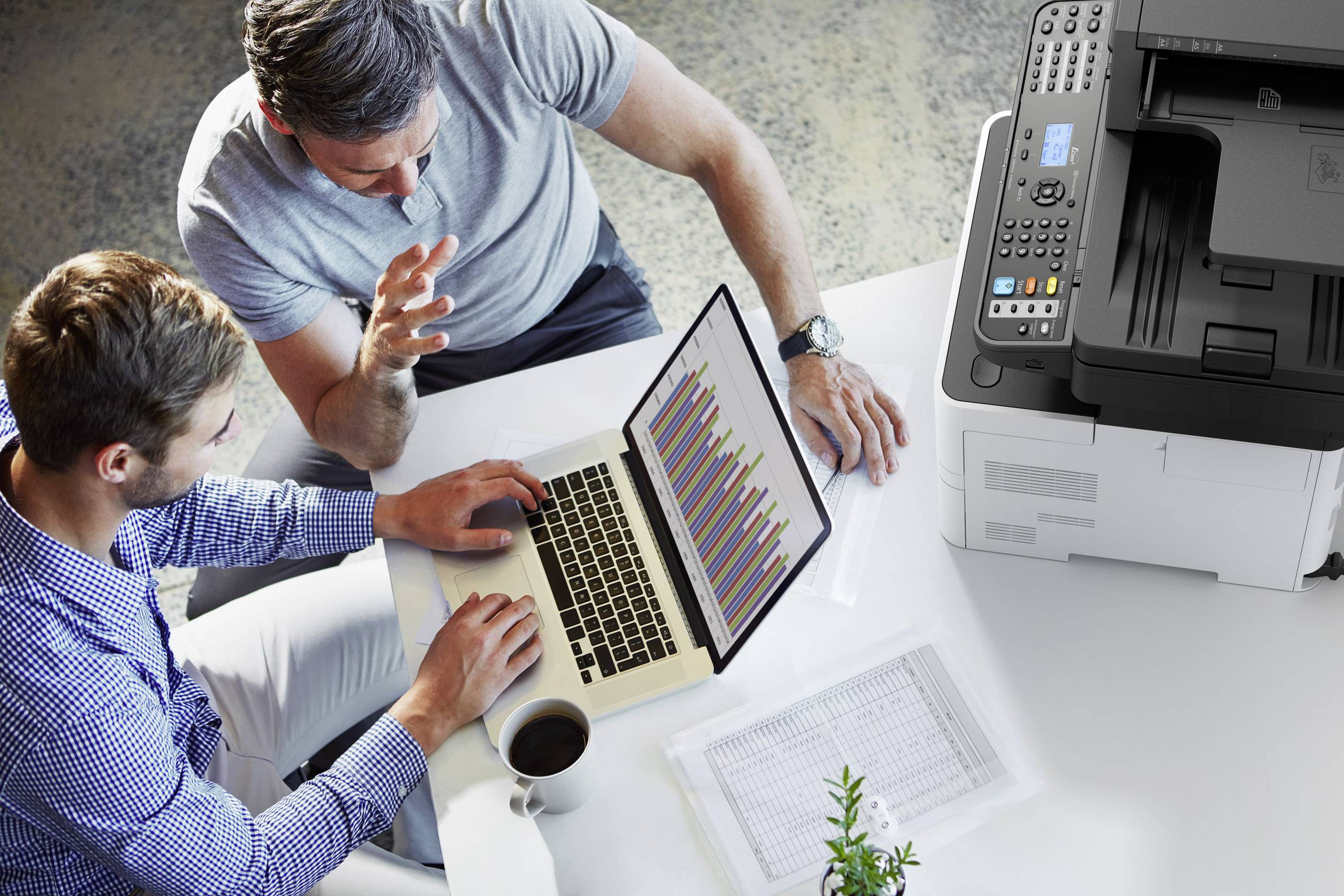 Kyocera ECOSYS M3645dn KL3 Schwarzweiß Laser Multifunktionsdrucker A4 Drucker, Scanner, Kopierer, Fax LAN, Duplex, Duplex-ADF